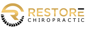 Horizontal brand logo reading ‘Restore Chiropractic’